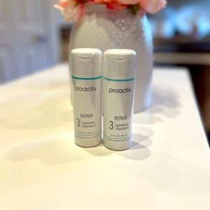 Two full-size Proactive Repair treatment creams.